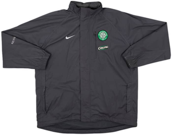2005-06 Celtic Nike Hooded Rain Jacket - 7/10 - (L)