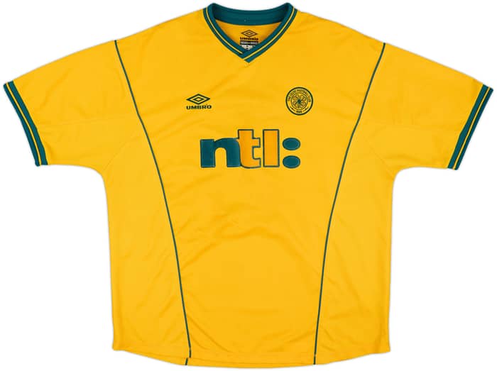 2000-02 Celtic Away Shirt Larsson #7 - 7/10 - (XXL)