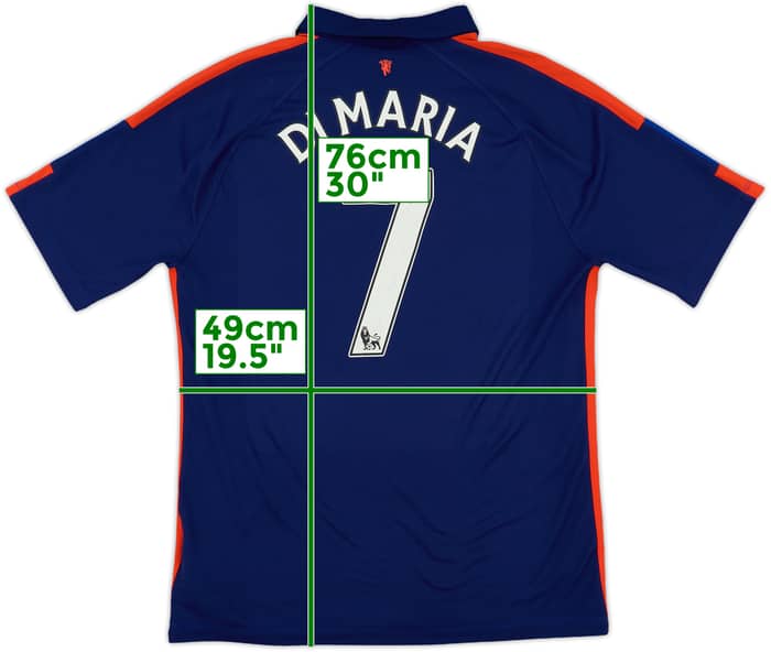 2014-15 Manchester United Third Shirt Di Maria #7 - 4/10 - (L)