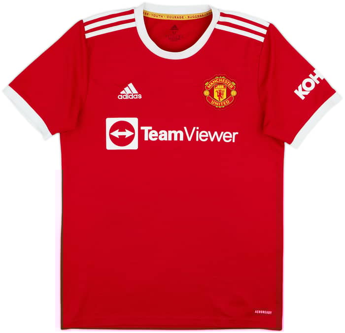 2021-22 Manchester United Home Shirt Ronaldo #7 - 6/10 - (M)