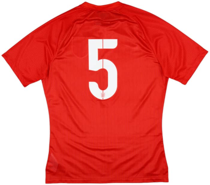 2014-15 England Player Issue Away Shirt #19 - 10/10 - (L)