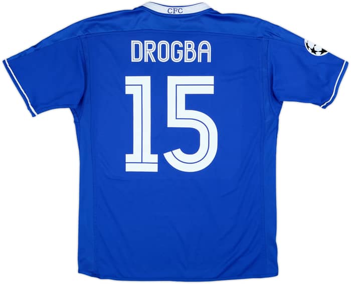 2003-05 Chelsea Home Shirt Drogba #15 - 8/10 - (M)
