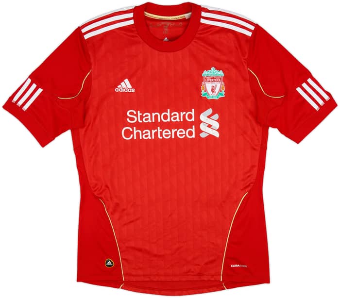 2010-12 Liverpool Home Shirt Suarez #7 - 7/10 - (M)