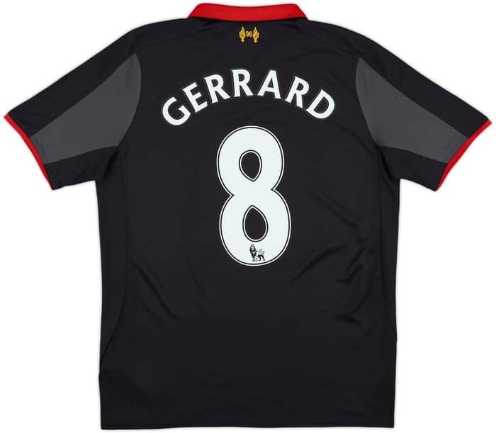 2014-15 Liverpool Third Shirt Gerrard #8 - 5/10 - (S)