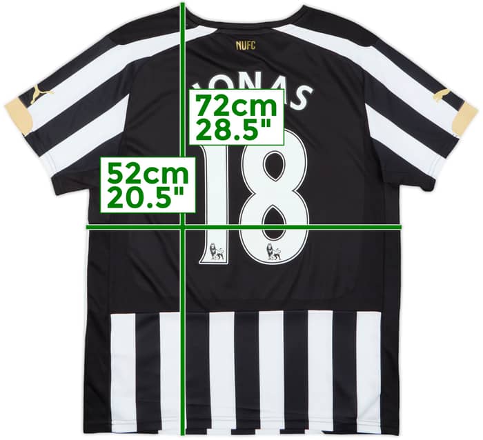 2014-15 Newcastle Home Shirt Jonas #18 - 8/10 - (S)