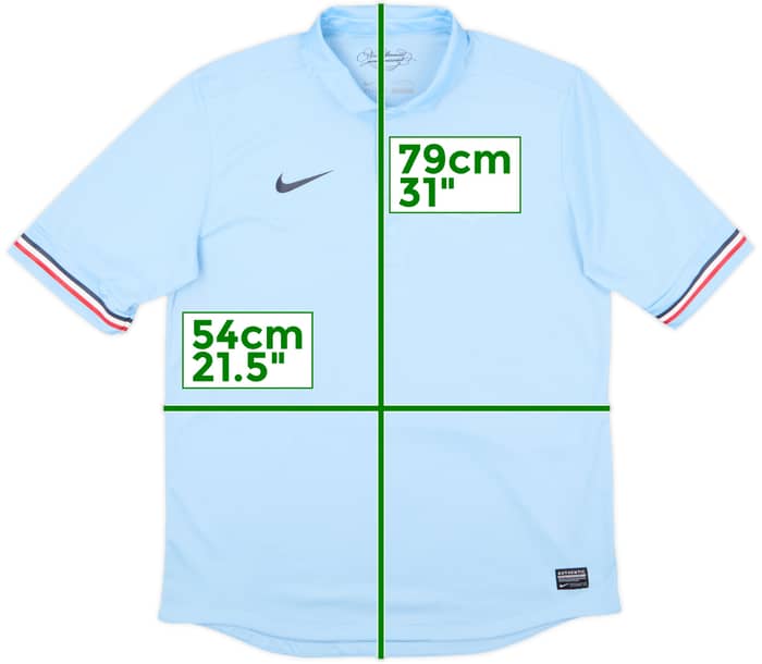 2013-14 France Authentic Away Shirt - 6/10 - (L)