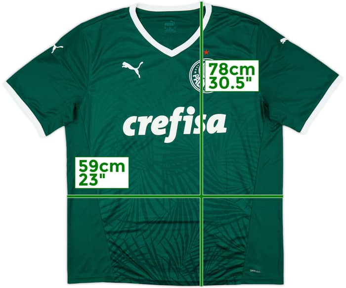 2022 Palmeiras Home Shirt - 10/10 - (XL)