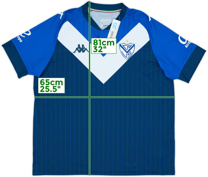 2021 Velez Sarsfield Authentic Away Shirt (XXL)