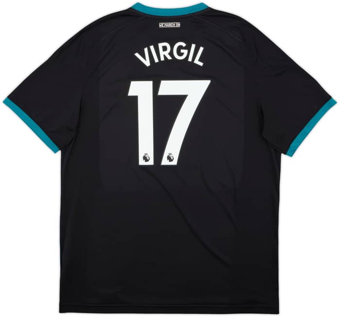 2017-18 Southampton Away Shirt Virgil #17 - 8/10 - (XL)