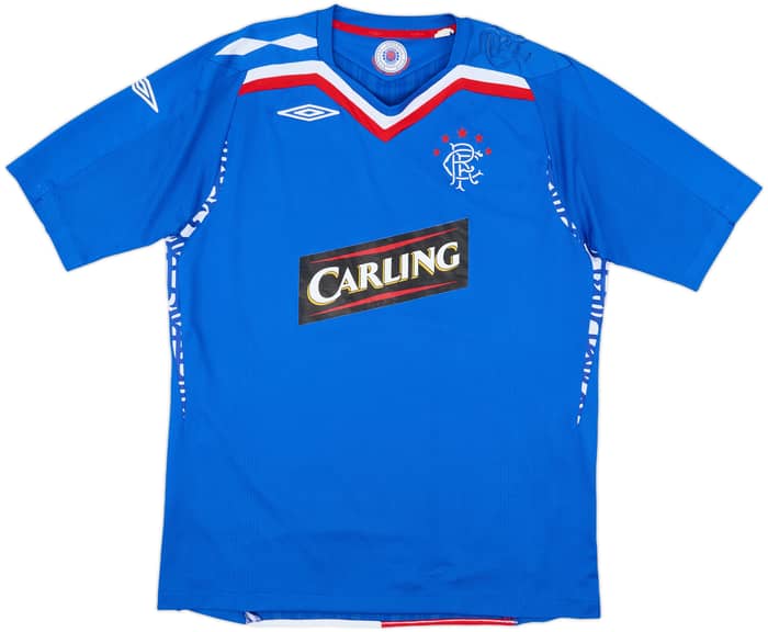 2007-08 Rangers Home Shirt - 4/10 - (L)