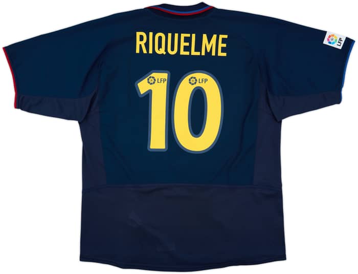 2002-03 Barcelona Away Shirt Riquelme #10 - 9/10 - (XXL)