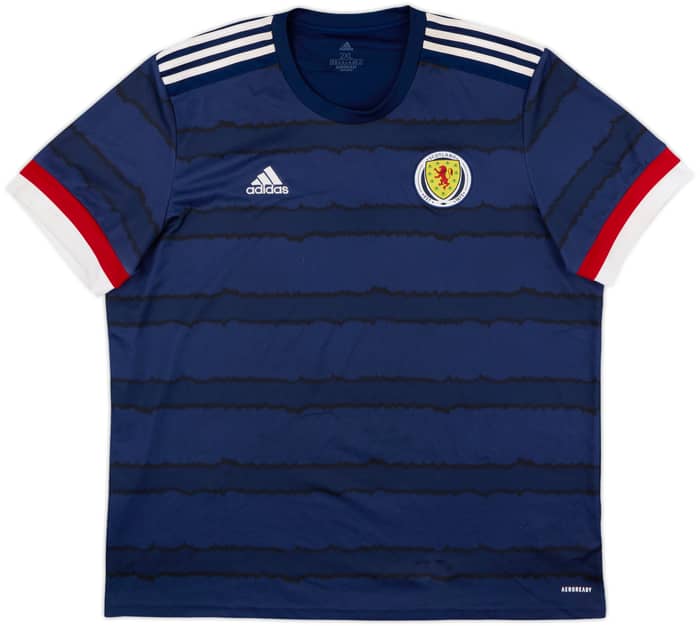 2020-22 Scotland Home Shirt - 6/10 - (XXL)