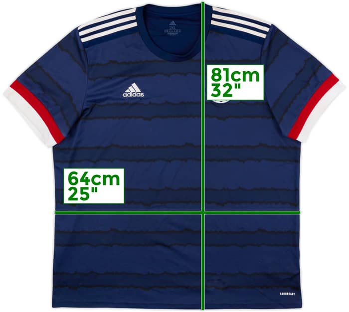 2020-22 Scotland Home Shirt - 6/10 - (XXL)