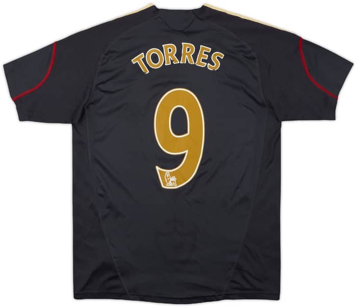 2009-10 Liverpool Away Shirt Torres #9 - 6/10 - (L.Boys)