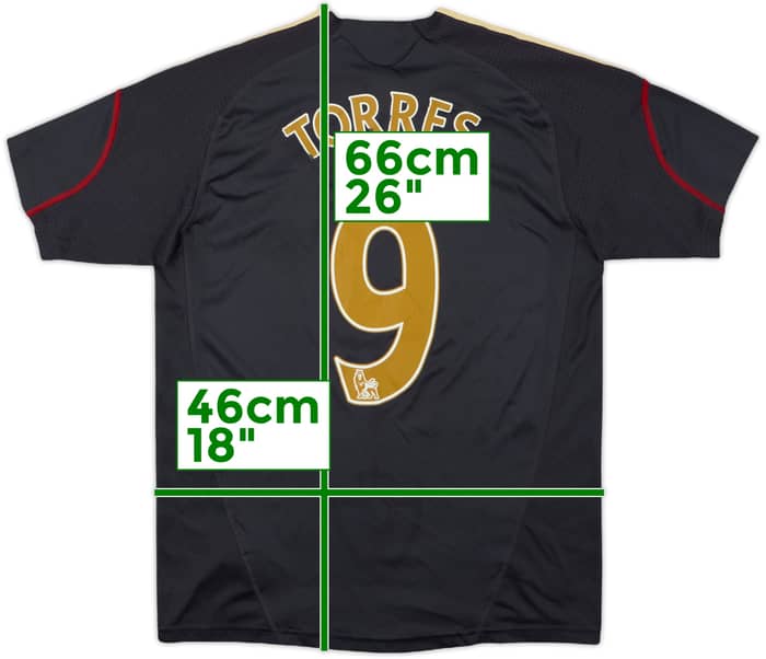 2009-10 Liverpool Away Shirt Torres #9 - 6/10 - (L.Boys)