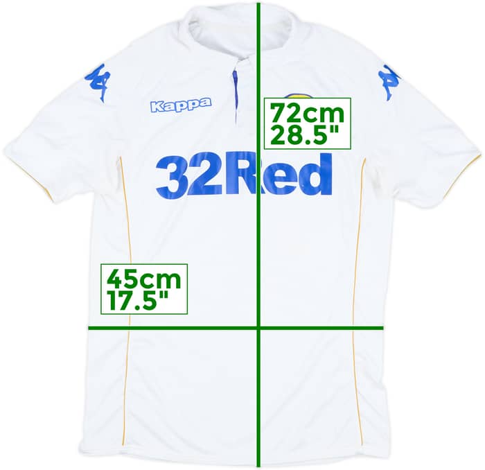 2016-17 Leeds United Home Shirt - 5/10 - (M)