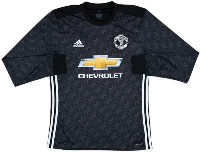 2017-18 Manchester United Away L/S Shirt Ibrahimovic #10 - 10/10 - (M)