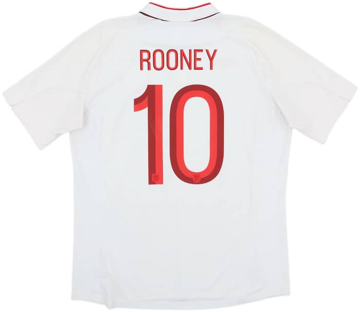 2012-13 England Home Shirt Rooney #10 - 5/10 - (L)