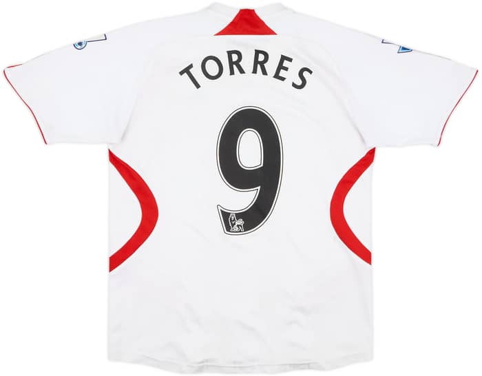 2007-08 Liverpool Away Shirt Torres #9 - 5/10 - (M.Boys)