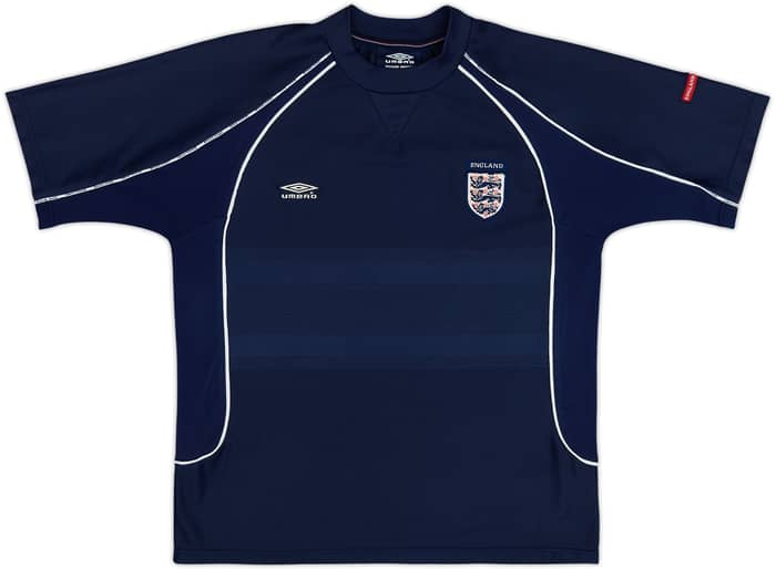 2002-04 England Umbro Training Shirt - 6/10 - (M)