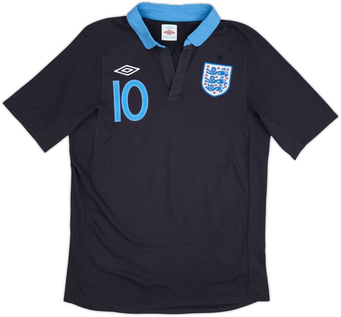 2011-12 England Away Shirt Rooney #10 - 6/10 - (M)