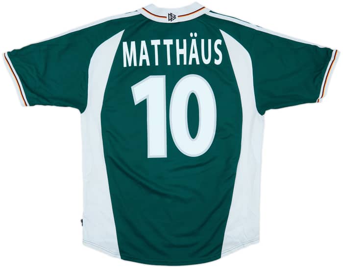 2000-02 Germany Away Shirt Matthaus #10 - 8/10 - (L)