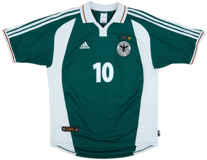 2000-02 Germany Away Shirt Matthaus #10 - 8/10 - (L)