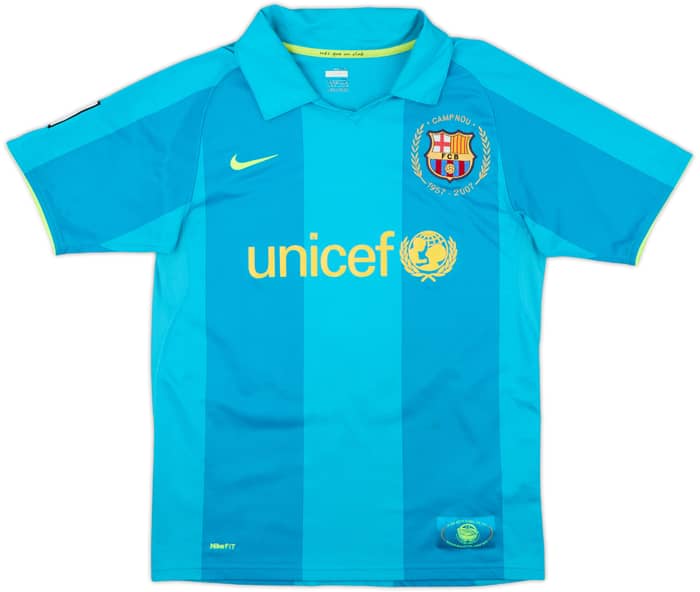 2007-09 Barcelona Away Shirt Ronaldinho #10 - 6/10 - (S)