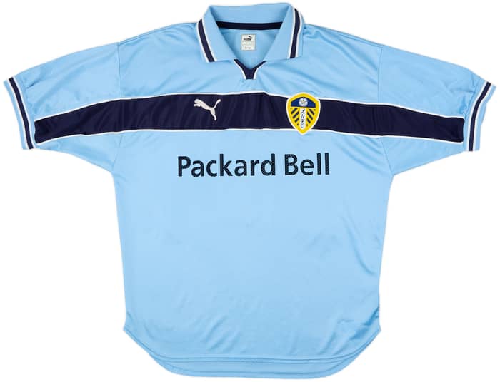 1999-00 Leeds United Away Shirt Haaland #4 - 7/10 - (L)