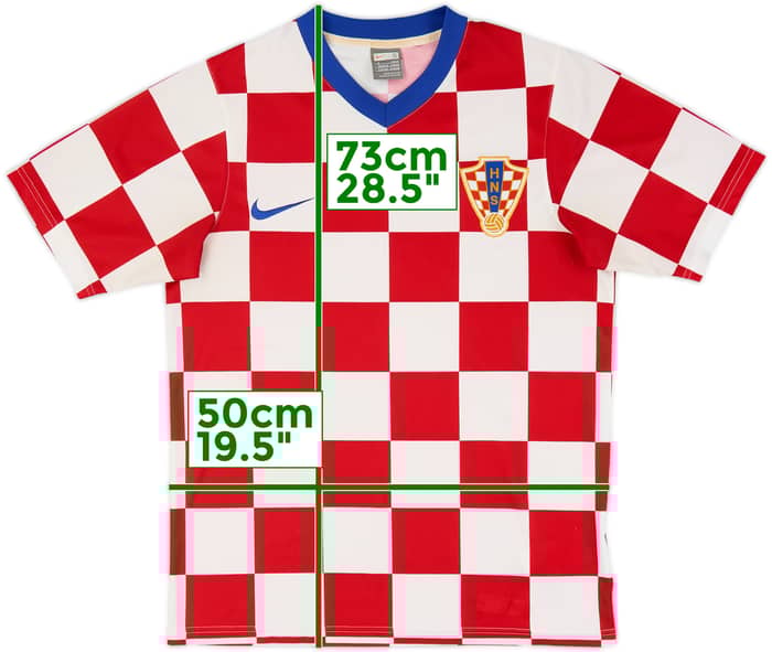 2008-09 Croatia Basic Home Shirt - 6/10 - (S)