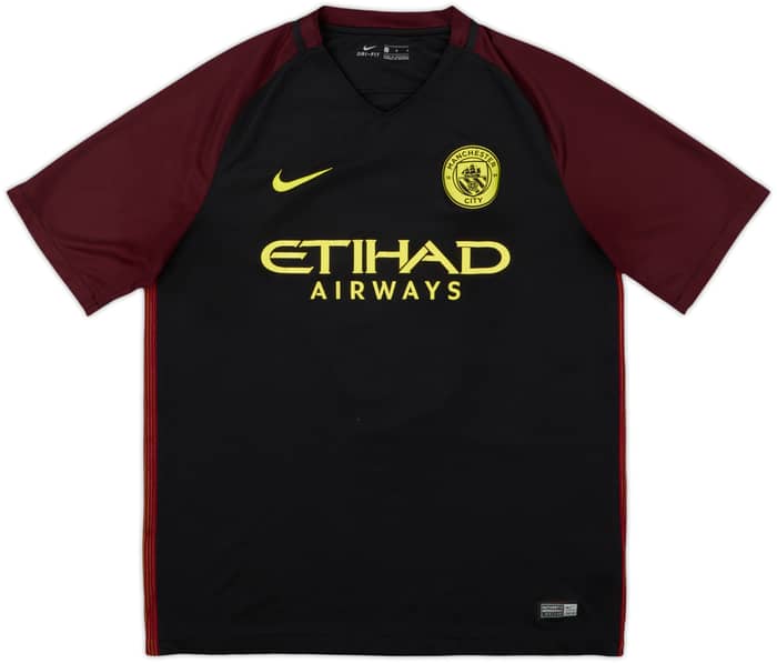 2016-17 Manchester City Away Shirt De Bruyne #17 - 8/10 - (L)