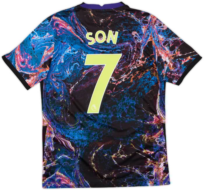 2021-22 Tottenham Away Shirt Son #7 - 10/10 - (M)