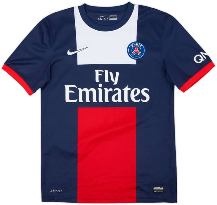 2013-14 Paris Saint-Germain Home Shirt Ibrahimovic #10 - 8/10 - (S)