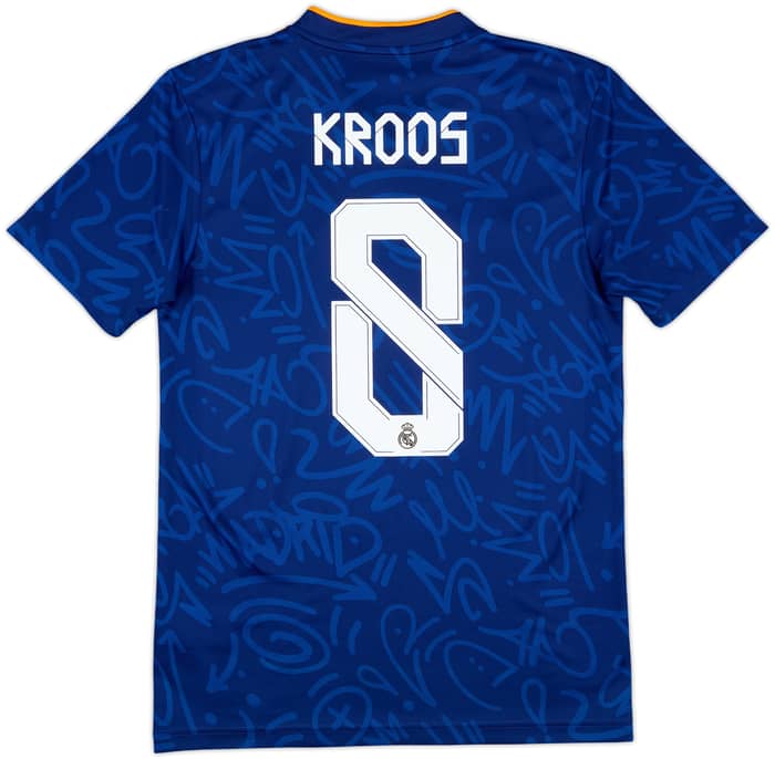 2021-22 Real Madrid Away Shirt Kroos #8 - 10/10 - (S)