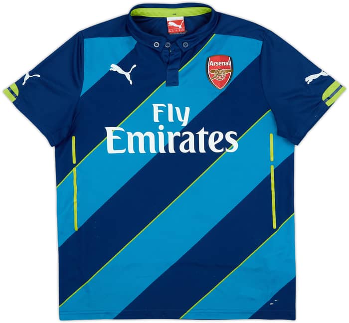 2014-15 Arsenal Third Shirt - 8/10 - (XL.Boys)