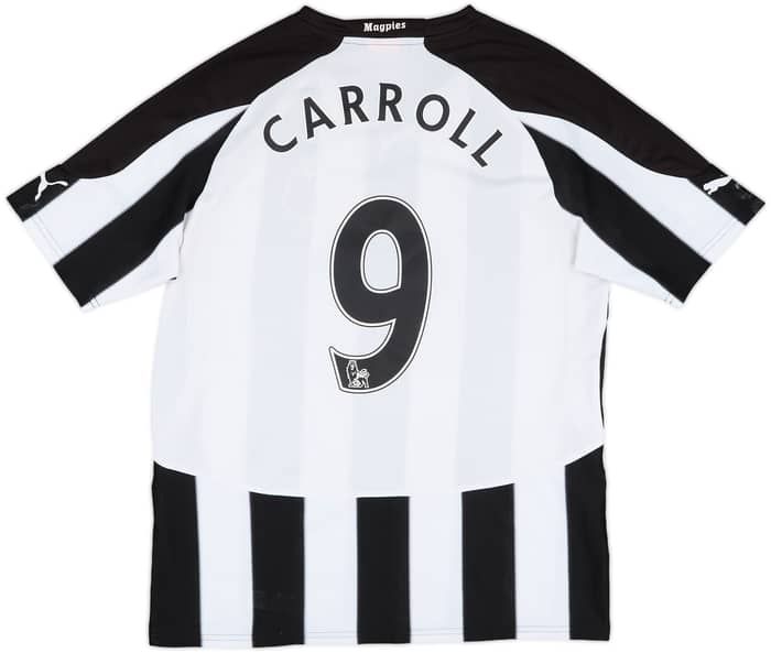 2010-11 Newcastle Home Shirt Carroll #9 - 4/10 - (M)