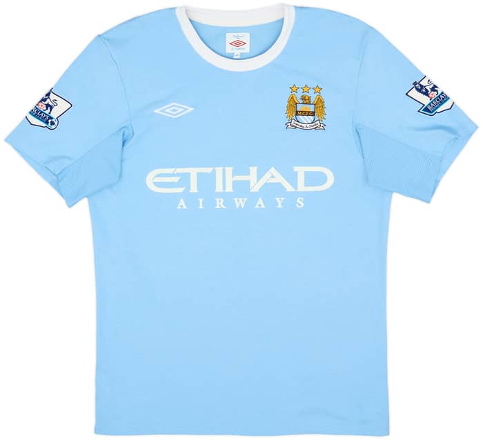 2009-10 Manchester City Home Shirt Wright-Phillips #8 - 7/10 - (M)