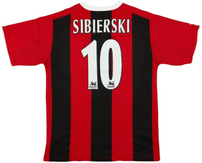 2003-04 Manchester City Away Shirt Sibierski #10 - 8/10 - (S)