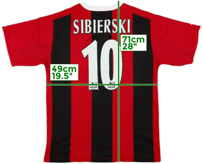 2003-04 Manchester City Away Shirt Sibierski #10 - 8/10 - (S)