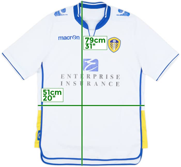 2012-13 Leeds United Home Shirt - 5/10 - (L)