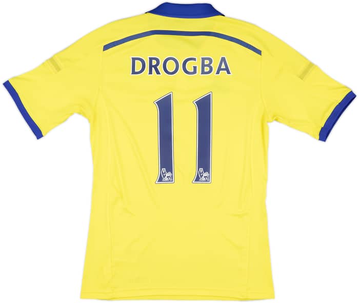 2014-15 Chelsea Away Shirt Drogba #11 - 6/10 - (S)