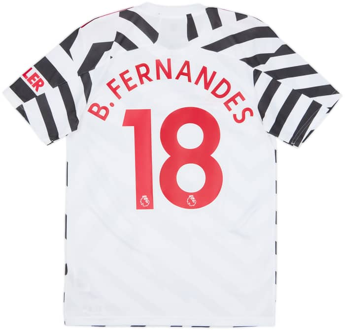 2020-21 Manchester United Third Shirt B.Fernandes #18 - 8/10 - (S)
