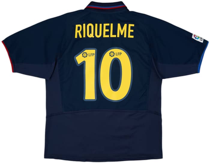 2002-03 Barcelona Away Shirt Riquelme #10 - 8/10 - (M)