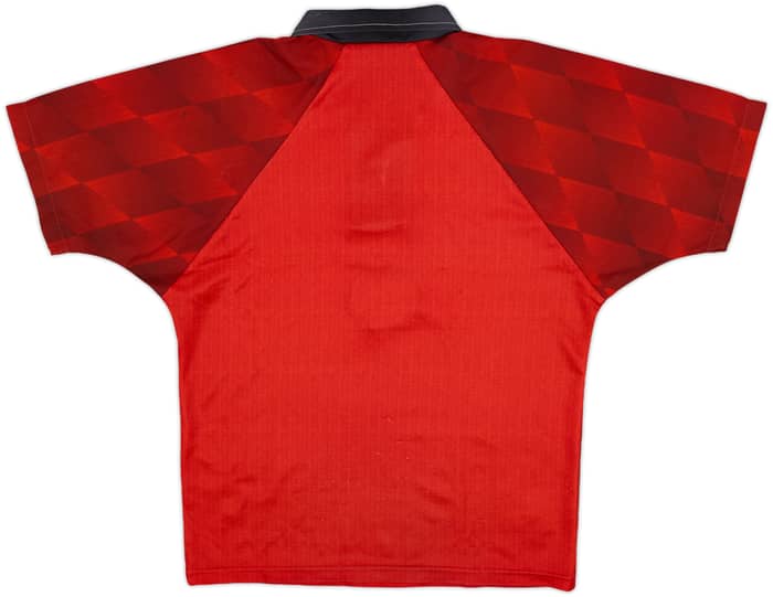 1996-98 Manchester United Home Shirt - 7/10 - (L.Boys)