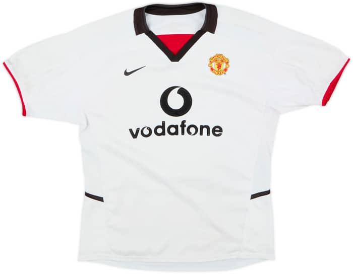 2002-03 Manchester United Away Shirt - 7/10 - (M.Boys)