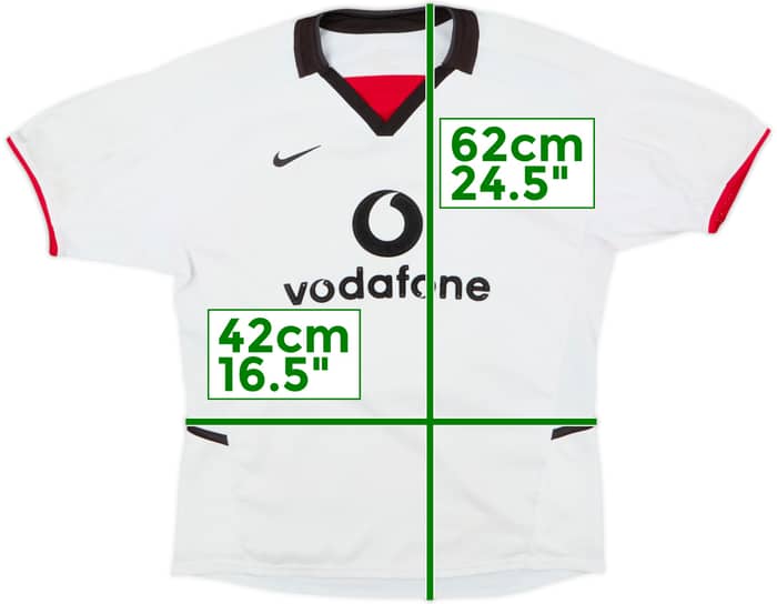 2002-03 Manchester United Away Shirt - 7/10 - (M.Boys)