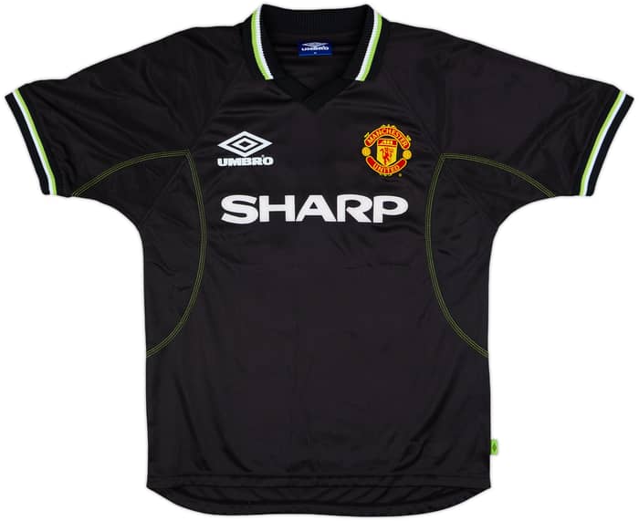 1998-99 Manchester United Third Shirt Scholes #18 - 8/10 - (M)