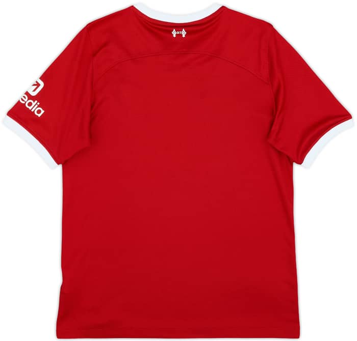2023-24 Liverpool Home Shirt - 9/10 - (L.Boys)