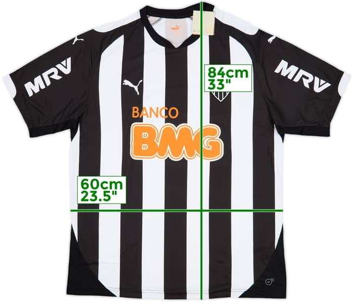2014 Atletico Mineiro Home Shirt #7 (XXL)