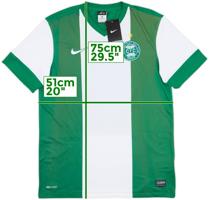 2013 Coritiba Away Shirt #17 (M)
